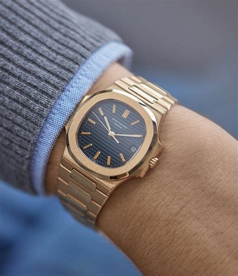 patek philippe nautilus gold 3800|Patek Philippe Nautilus original.